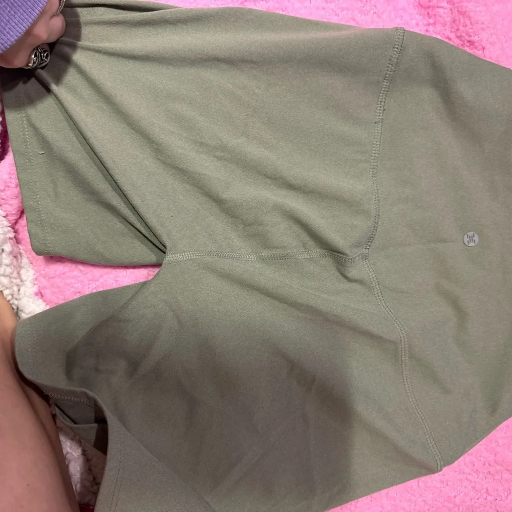 RBX Women's Athletic Biker Shorts - Olive Green - Picture 2 of 3